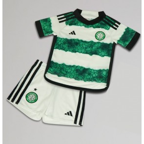 Celtic Dětské Domácí dres komplet 2023-24 Krátký Rukáv (+ trenýrky)